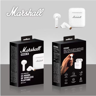 MARSHALL MINOR III ชุดหูฟังไร้สายบลูทูธ Wireless Bluetooth คุณภาพดี มีไมค์ในตัว earbuds