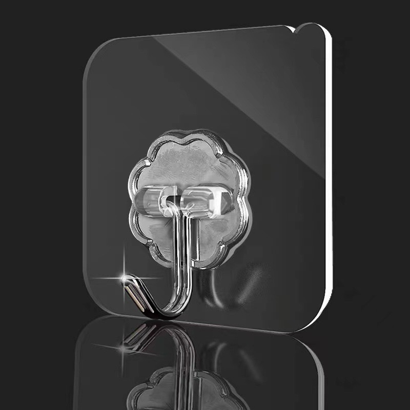 ตะขอติดผนัง ตะขอแปะผนัง ตะขอแขวนผนัง ตะขอพลังช้าง อเนกประสงค์ ตะขอแขวนเก็บของE002 - รูปที่ 3