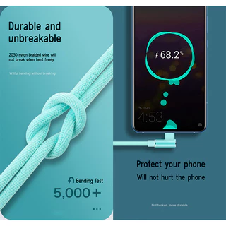 รับประกัน 1 ปี Sajai 04/05/06 สายชาร์จ 2M High Quality Digital Cable สายข้างในทำจากทองแดง