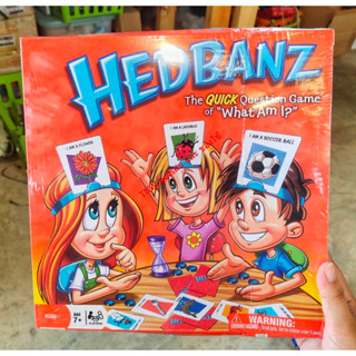 เกมครอบครัวตลก What am l hedbanz เกมคำถามปาร์ตี้ การ์ดเกมกระดาษ