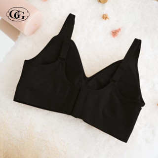 G&amp;G Sport Bra รุ่น EB9M44 สปอร์ตบรา ปรับสายได้ แบบตะขอหลัง สี BL