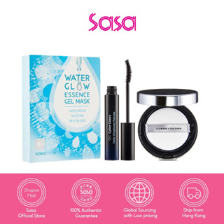 Cyber Colors Value 4pcs Set (Glow Essence+Mascara+CC Cushion)