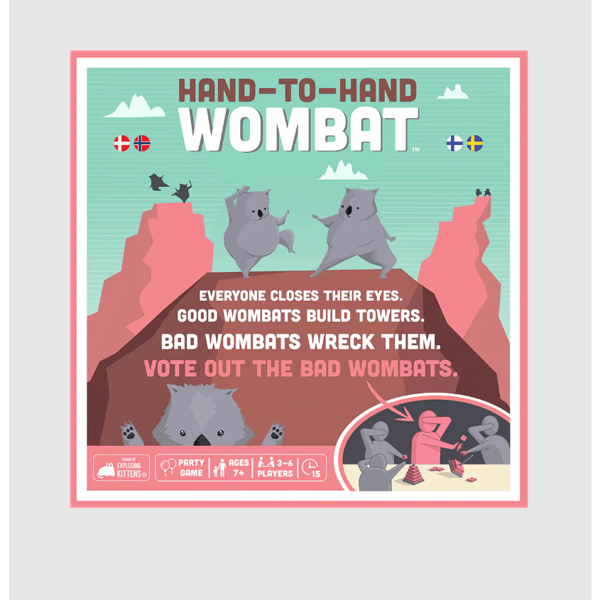 ของแท้ ENG🌟 Wombat Hand-to-Hand Wombat Board game
