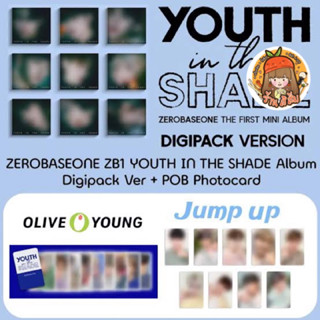 [พร้อมส่ง] ZEROBASEONE(ZB1) - อัลบั้ม DIGIPACK ALBUM [ Youth In The Shade ] + ของแถม Olive Young