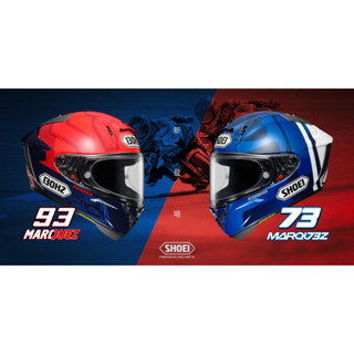 หมวกกันน็อค SHOEI X-15 MARQUZE AND ALEX MARQUZE