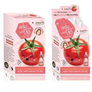 [กล่อง x6ซอง] สมูทโตะ โทเมโท คอลลาเจน ไวท์ เซรั่ม Smooto Tomato Collagen White Serum 10 กรัม