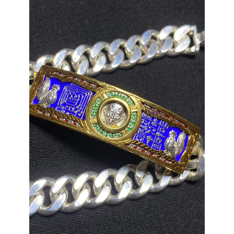 เลสหลวงพ่อรวย สมใจนึก 2บาทปี58เลี่ยมทองแท้(ประกันทั้งพระทั้งทอง)