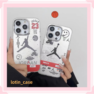 🎁ส่งของขวัญ🎁เคสไอโฟน สำหรับ 11 13 for iPhone Case 14 12 Pro Max ตลก แฟชั่น สไตล์สปอร์ต กันกระแทก ปกป้อง เคสโทรศัพท์