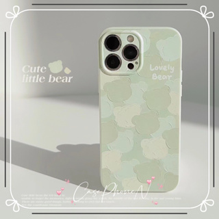 🔥สไตล์ใหม่🔥เคสไอโฟน iphone 11 14 Pro Max เล็กและสด กราฟ ขอบเต็ม ป้องกันการตก เคส iphone 12 13 Pro Case for iPhone