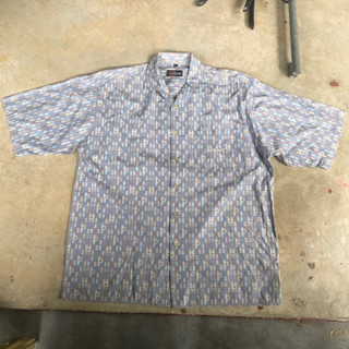 เสื้อฮาวาย Vtg.Hawaii Shirt INSCENE Sz.L 100% BAUMWOLLE