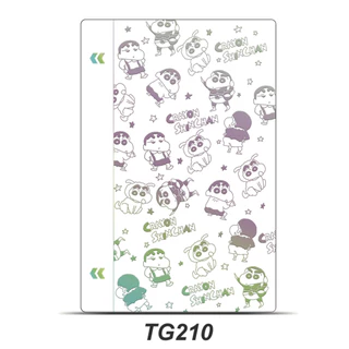 TG2 ‼️ไม่ได้ตัดให้ ‼️ขายให้ร้านค้าที่มีเครื่องตัด‼️พื้นใส ลายโฮโลแกรม 3ชั้น 12x19 ซม Skin case สำหรับ