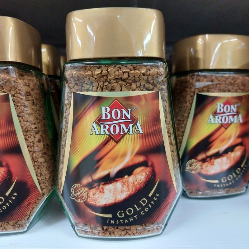 Bon aroma gold กาแฟสำเร็จรูป ฟรีซดราย 100g.exp 12/06/2026