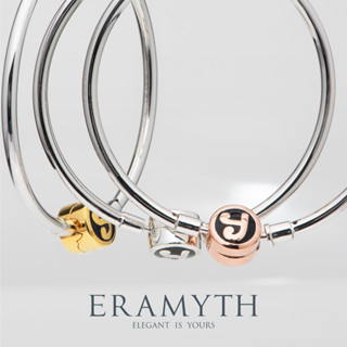 Eramyth Jewelry : กำไลข้อมือ หัวนะโม งานลง Enamel ตัวเรือนเงินแท้ 925 (สินค้าพร้อมส่ง)