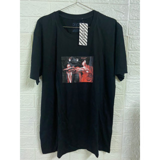 Off-White Unisex t-shirt Black XL