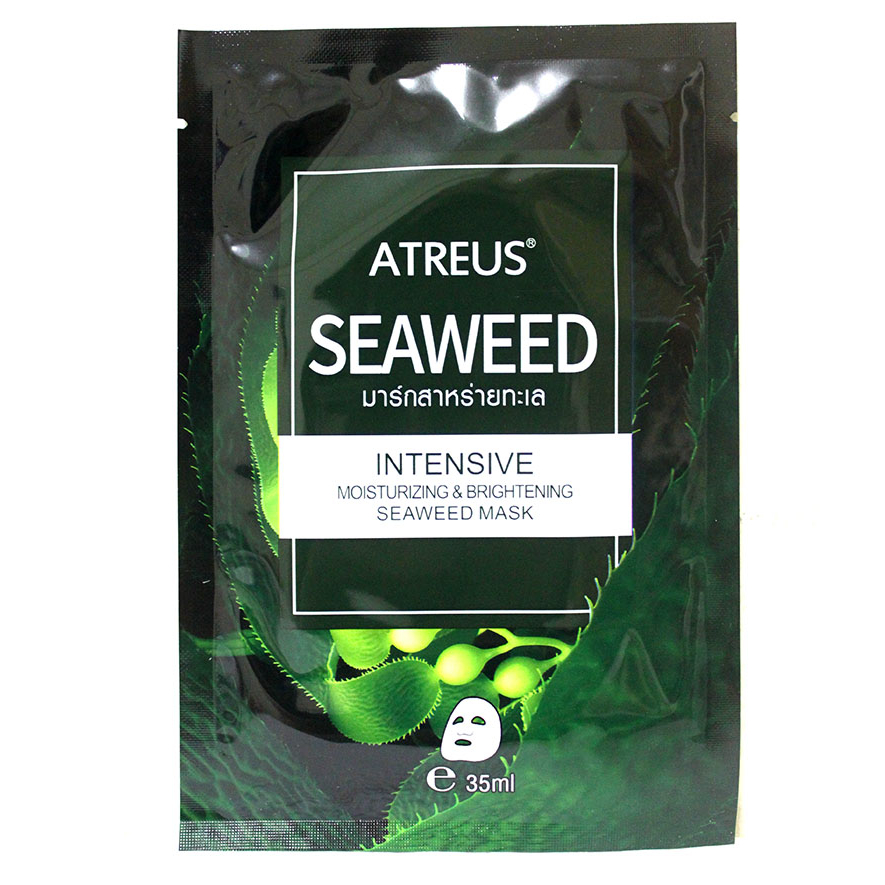 มาร์กสาหร่ายทะเล ATREUS Seaweed มาร์กหน้า