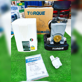 TORQUE ปั๊มอัตโนมัติ รุ่น TQ-WC400A 400วัตต์ ใบพัดทองเหลือง แรงดันคงที่ ทนทาน พร้อมฝาครอบ ปั๊มอิตาลี