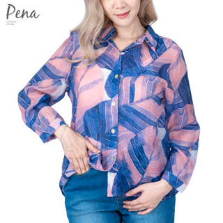 Pena house เสื้อเชิ๊ตแฟชั่นผู้หญิง แขนยาว รุ่น POSL032301