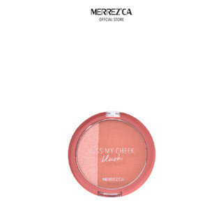 Merrezca Kiss My Cheek Blush ปัดแก้ม Two-Tone ทีมีทั้งแมต และชิมเมอร์ในตลับเดียว