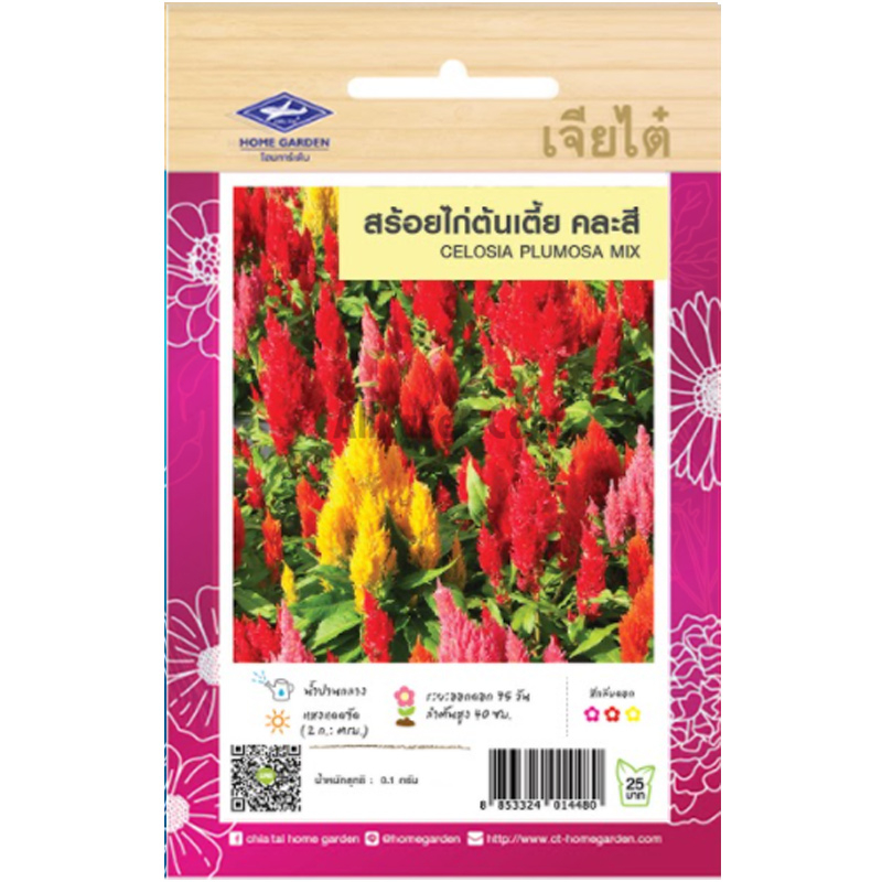 เมล็ดพันธ์ สร้อยไก่ต้นเตี้ย เจียไต๋