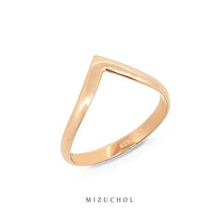 Mizuchol แหวนเงินแท้ Modern Horn Midi Ring (SALE)