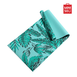 MINISO Sports เสื่อโยคะ หนา นุ่ม Body Line Pattern Comfortable Yoga Mat 5mm