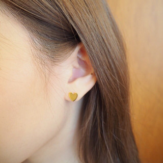 lacia.bkk - Basic heart earring