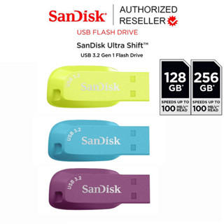 SanDisk Ultra Shift  USB 3.2 Gen1 Flash Drive (SDCZ410 EP BB CO) 128GB 256GB