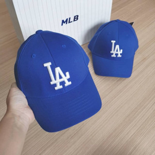 พร้อมส่ง MLB New Fit Ball Cap หมวกสีเขียว logo NY 💚💚 สีน้ำเงิน logo LA 💙💙