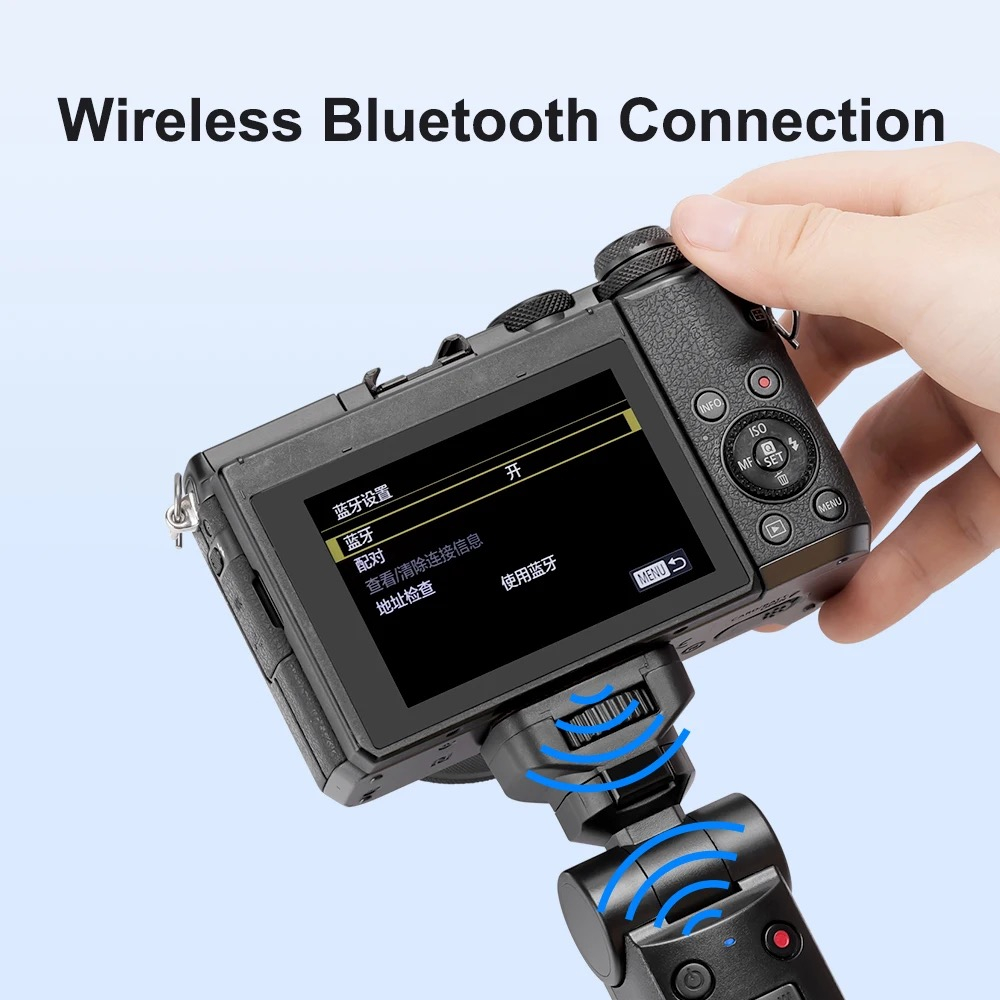 Kingma Sony / Canon / Panasonic / Fujifilm Camera Hand Grip Vlog Multi-funtion Remote Control Selfie Stick Vlogging Grip