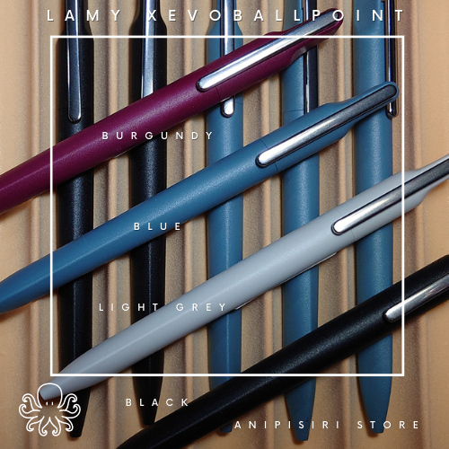 ใกล้หมด LAMY Xevo Blue(หายาก) / Burgundy / Black / Light Grey(หายาก) Ballpoint Pen Special Edition