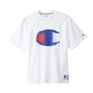 CHAMPION MEN - JP เสื้อยืดแขนสั้นผู้ชาย-ไซส์เอเชีย S/S T-SHIRT  C3-X327-010