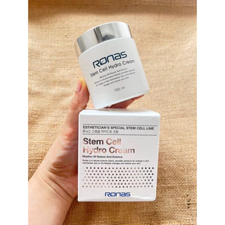🇰🇷ครีมหน้าเด็ก RONAS STEM CELL HYDRO CREAM 100 ML ครีมกระชับผิว กระตุ้นเซลล์ใหม่