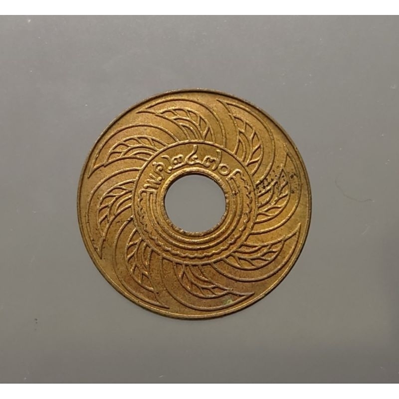 เหรียญสตางค์รู 1 สต.สตางค์ เนื้อทองแดง ปี พ.ศ.2470 ไม่ผ่านใช้ ผิวเดิม เก่าเก็บ #สตางรู #เหรียญรู #เหรียญโบราณ #เงินโบราณ