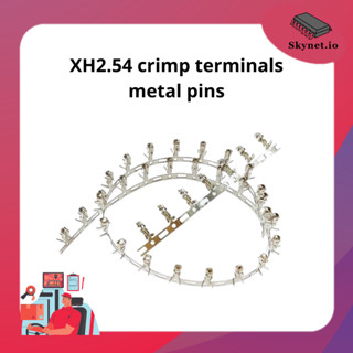 (10 ชิ้น) XH2.54 crimp terminals metal pins