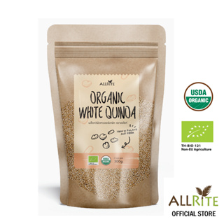 Allrite Organic White Quinoa 300Gram เมล็ดควินัวขาวออร์แกนิค ตราออไรท์ 300กรัม