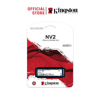 [โปร 9.9] Kingston NV2 250GB I 500GB I 1000GB I 2000GB PCIe 4.0 NVMe SSD อ่านสูงสุด 3,500MB/s (SNV2S)