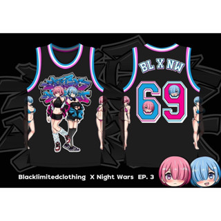 Blacklimited x Night wars EP3 (No.69) Black color