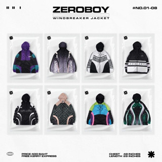 9% Clothing - WINDBREAKER JACKET แจ็คเก็ตผ้าไนล่อน (Zeroboy100%)