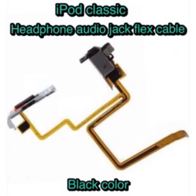 ชุดสายแพหูฟังสำหรับvdoเจน5,6,7มี2สี-FlexHeadphoneJackHoleForIpod5,6,7Generation no