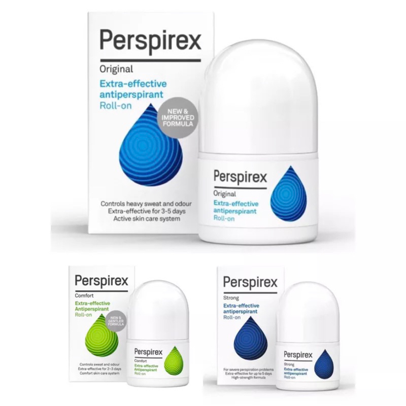 Perspirex Roll-On Original 20ml | Comfort 20ml | Strong 20 ml