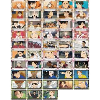 [แท้💯/Pre-Order✈️] Haikyuu!! Snap Cards, Box Products,- Ensky (48 แบบ 16 แพ็ค) 1 เเพ็ค 3 ชิ้น (ได้ 48 ใบ จาก 48 แบบ)