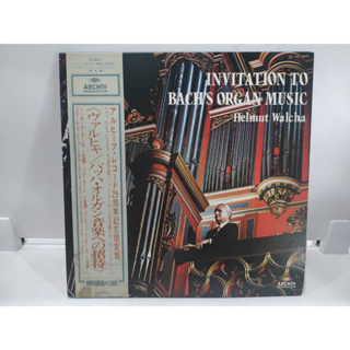 1LP Vinyl Records แผ่นเสียงไวนิล  INVITATION TO BACHS ORGAN MUSIC  (E12C76)