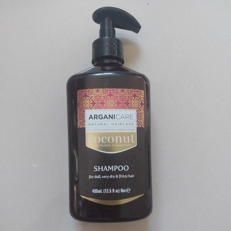 Arganicare coconut shampoo 400 ml.