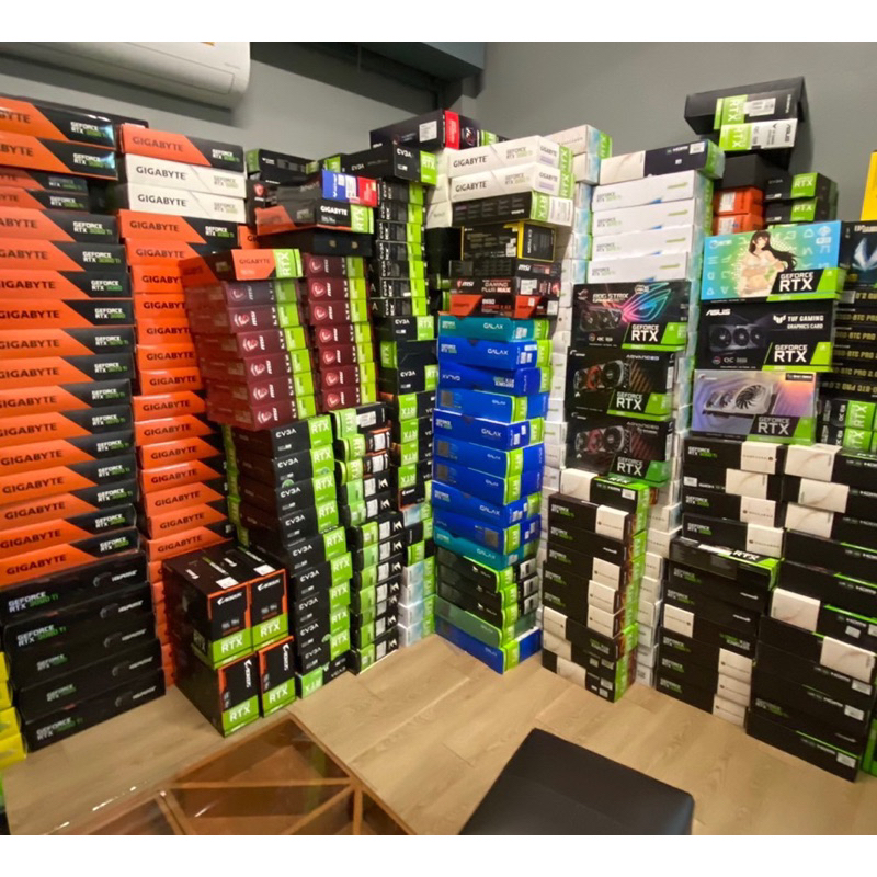 กล่องการ์ดจอ กล่องเปล่า หลายยี่ห้อ RTX3060 - 3080