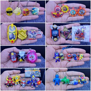 SuperSentai gachapon ขบวนการ ซูเปอร์ เซนไต กาชาปอง พวงกุญแจ