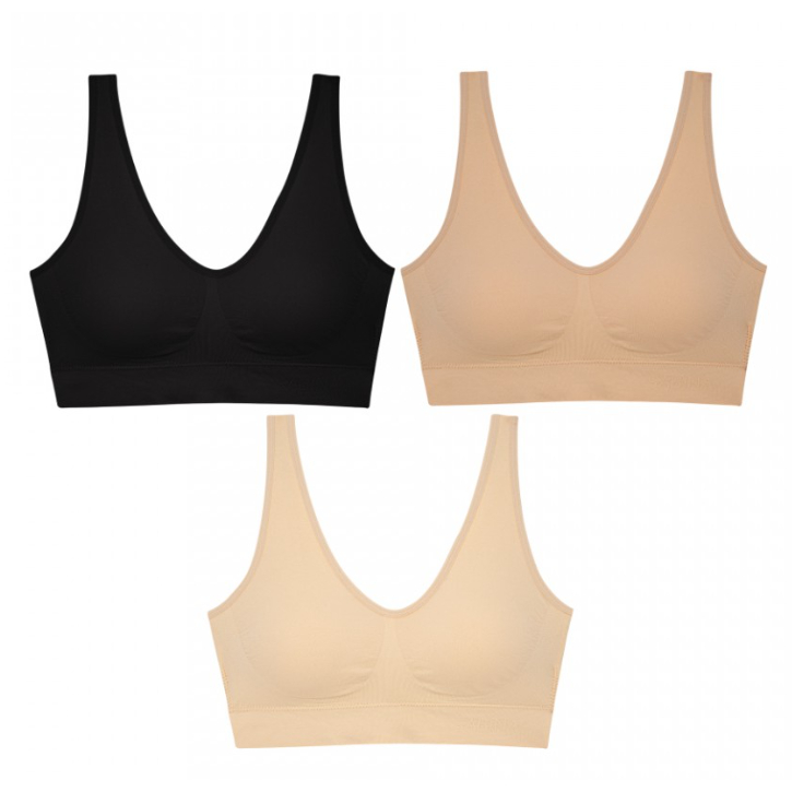 ใหม่ Sabina ซาบีน่า 2 รุ่น ซีลอค บราเลส ของแท้ของใหม่ ป้ายครบ ปรับบ่าได้ มีตะขอ 3ตา 3แถว มี 3 สี ตัวละ 720 บ. 750 บ.