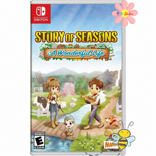 Story Of Seasons A Wonderful Life ( มือ1 ) ( Zone US ) ( Zone US/Asia ) แผ่นเกมส์ Nintendo Switch