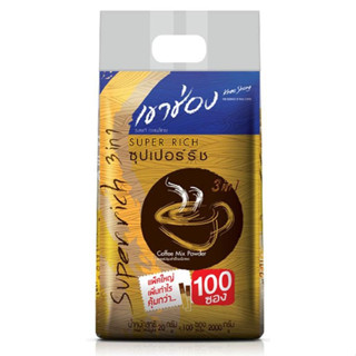 เขาช่อง กาแฟปรุงสำเร็จชนิดผง 3in1 ซุปเปอร์ริช 20 กรัม x 100 ซอง