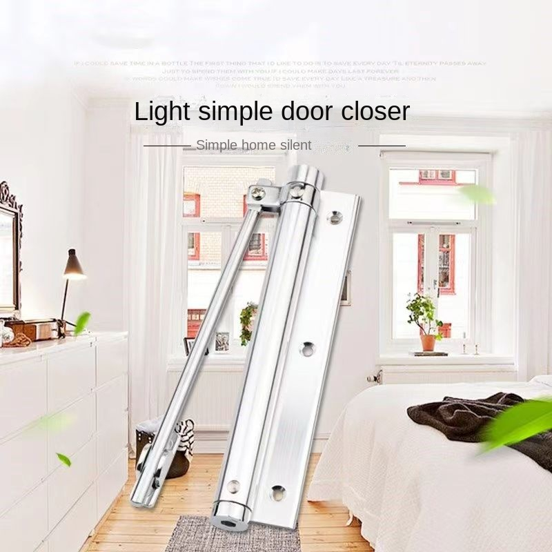 ◄☏❦Yanfu 3นิ้ว4นิ้วสแตนเลสสปริงบานพับประตูอัตโนมัติปิดบานพับประตูclosessหน้าจอหน้าต่างประตูตู้น้ำหยอ