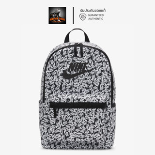 รับประกันของแท้ ✅กระเป๋าเป้ Nike Heritage Printed Backpack (25L) (FD5587 010)